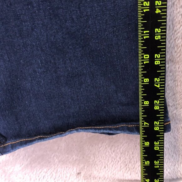 The Pioneer Woman Women Jeans Size XL Bootcut Leg Pull On Blue Denim Embroidered - Picture 5 of 15